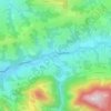 Ybbsitz topographic map, elevation, terrain
