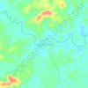 Tumbang Langkai topographic map, elevation, terrain