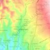 Ngebrak topographic map, elevation, terrain