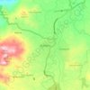 Atambua topographic map, elevation, terrain