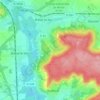 Crapin topographic map, elevation, terrain