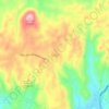 Prabu topographic map, elevation, terrain