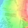 Palmyre topographic map, elevation, terrain