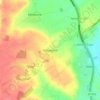 Folksworth topographic map, elevation, terrain