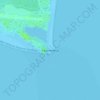 Kaap Hatteras topographic map, elevation, terrain