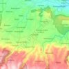 Tersono topographic map, elevation, terrain