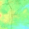 Holton le Clay topographic map, elevation, terrain