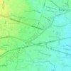 Kerten topographic map, elevation, terrain