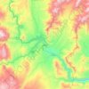 Surobi topographic map, elevation, terrain