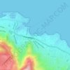 Fisher Lane topographic map, elevation, terrain