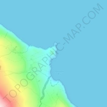 Torr Head topographic map, elevation, terrain