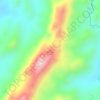 Cerro Los Alpes topographic map, elevation, terrain