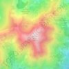 Monte d'Oro topographic map, elevation, terrain