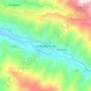 Quebrada Honda topographic map, elevation, terrain