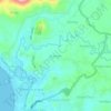 Mahawu topographic map, elevation, terrain