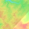 Parasi topographic map, elevation, terrain
