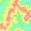 Noebana topographic map, elevation, terrain