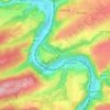 Montfort topographic map, elevation, terrain