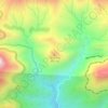 Losberg topographic map, elevation, terrain