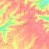 Norman topographic map, elevation, terrain