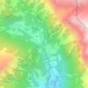 Pian San Giacomo topographic map, elevation, terrain