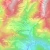 Badiyakot topographic map, elevation, terrain