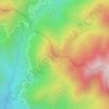 Gunung Gap topographic map, elevation, terrain