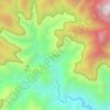 Pula topographic map, elevation, terrain