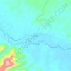 Siabu topographic map, elevation, terrain