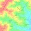 Magina topographic map, elevation, terrain