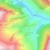 Gamgadhi topographic map, elevation, terrain