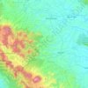Tabir Barat topographic map, elevation, terrain