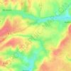 La Cornillère topographic map, elevation, terrain