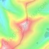 Mount Glasgow topographic map, elevation, terrain