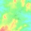 Peaster topographic map, elevation, terrain