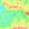 Jayuya topographic map, elevation, terrain
