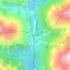 Arthur's Pass topographic map, elevation, terrain