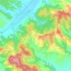 Pessine topographic map, elevation, terrain