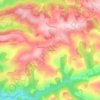 La Cloutarié topographic map, elevation, terrain