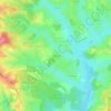 Champlong topographic map, elevation, terrain