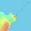 Duncansby Head topographic map, elevation, terrain