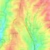 Wates topographic map, elevation, terrain