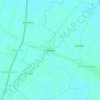 Ngampel topographic map, elevation, terrain