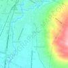 Kedungkandang topographic map, elevation, terrain