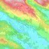 Grude topographic map, elevation, terrain