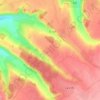 Pelvert topographic map, elevation, terrain
