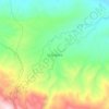 La Guázara topographic map, elevation, terrain