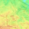 Cortex Park topographic map, elevation, terrain