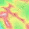 Monte Brancetta topographic map, elevation, terrain