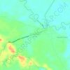 Kepenuhan Hulu topographic map, elevation, terrain